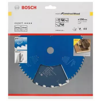 Ripzāģa asmens Bosch 2 608 644 139, 190 mm, 30 mm