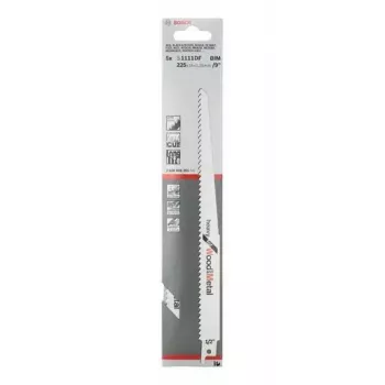 Zāģa asmens Bosch S 1111 DF Bimetāls 22.5 cm 4.3 mm zobu solis