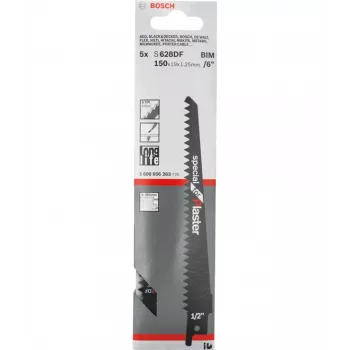 Bosch 2608656263 Zāģa asmens S 628 DF Bimetāla 5 gab.