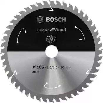 Bosch STANDARD FOR WOOD ripzāģa asmens 16,5 cm 1 gab.