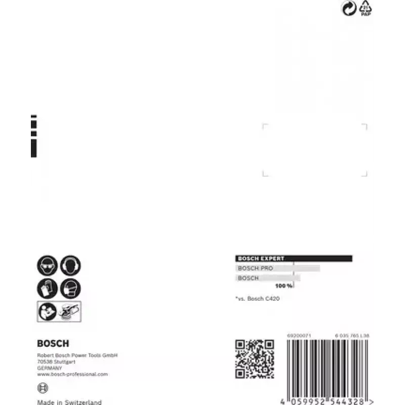 Bosch 2 608 901 096 slīpēšanas lapa koka un krāsotu virsmu slīpēšanai, 5 gab., 125 mm