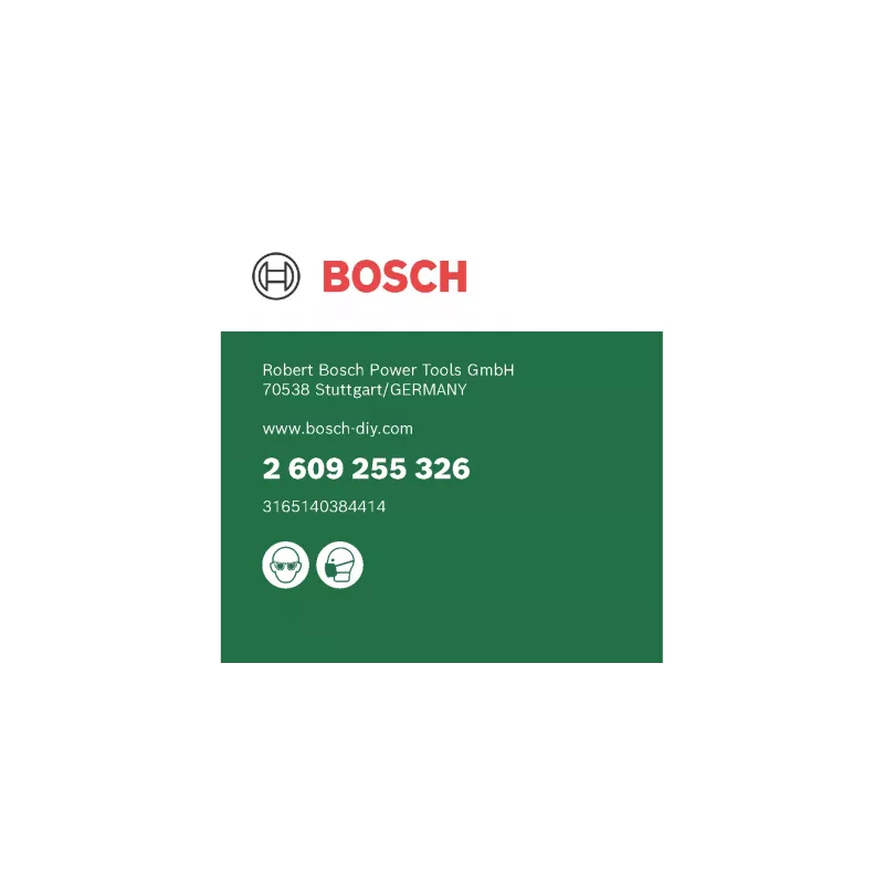 Urbju komplekts kokam Bosch 2609255326 5 gab.