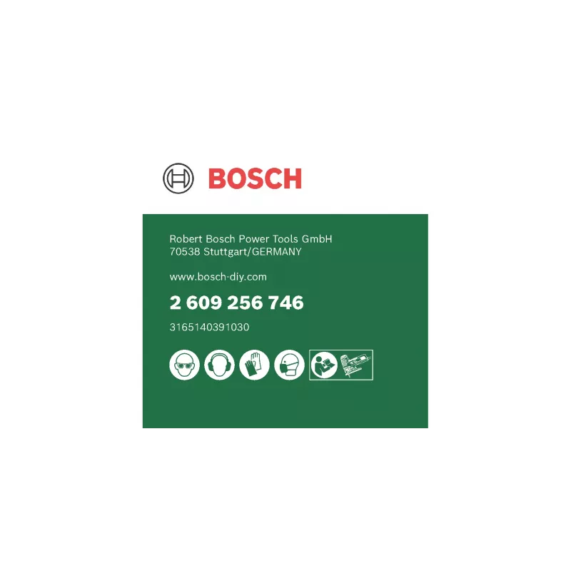 Bosch 2 609 256 746 finierzāģa / zobzāģa asmeņu komplekts