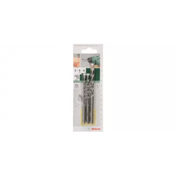 Bosch 3-daļīgs betona urbju komplekts SDS-Quick