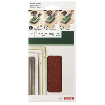 Bosch 2609256A85 10 gab. Slīpēšanas loksnes
