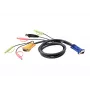 KVM kabelis ATEN 2L-5302U 1.8m
