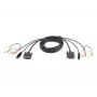 KVM kabelis DVI-D USB ATEN 2L-7D03U 3m