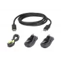 ATEN 2L-7D03UDPX4 Secure KVM kabeļu komplekts, 3 m, DisplayPort + USB + Audio