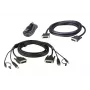 ATEN 2L-7D03UDX5 Secure KVM kabeļu komplekts, 3 m, DVI-D Dual Link Dual Display