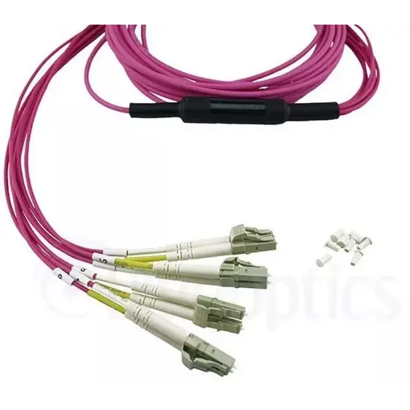 BlueOptics 3HE13896AA-1-BO InfiniBand optiskās šķiedras kabelis 1 m MPO uz 4x LC