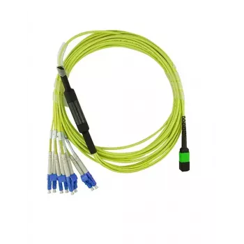 BlueOptics InfiniBand/optiskās šķiedras kabelis 10 m MPO 4x LC LC/APC
