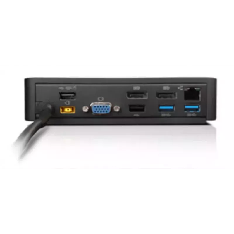 Lenovo OneLink+ Doks 40A40090EU, USB 3.2 Gen 1, melns, Ethernet 1000 Mbit/s