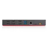 Lenovo ThinkPad Hybrid USB-C ar USB-A Dokstacija, vadu, USB 3.2 Gen 2 Type-C, melna