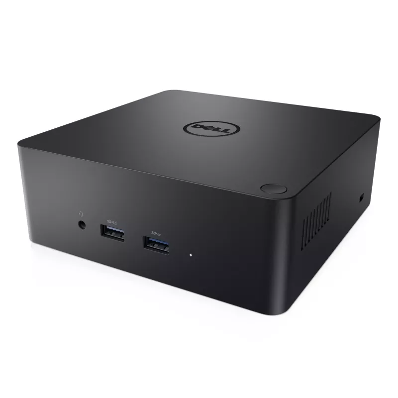 DELL TB18DC vadu USB 3.2 Gen 1 (3.1 Gen 1) Type-B dokstacija, melna