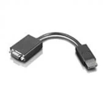 DisplayPort uz VGA adapteris Lenovo 45J9523, pasīvs pārveidotājs 1920x1080 izšķirtspējai