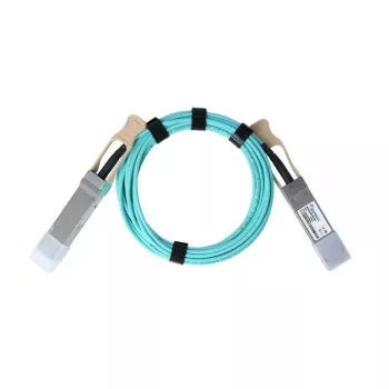BlueOptics InfiniBand/optiskais kabelis 7 m QSFP28 Aqua