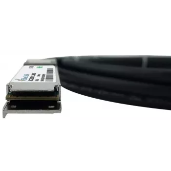 BlueOptics 470-ABPY 1 m QSFP28 Melns – InfiniBand/optiskās šķiedras kabelis