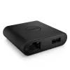USB-C Hubs DELL USB-C - HDMI / VGA / Ethernet / USB 3.0 Melns