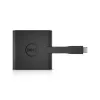 USB-C Hubs DELL USB-C - HDMI / VGA / Ethernet / USB 3.0 Melns