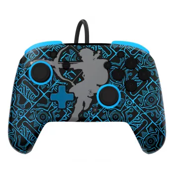 PDP Nintendo Switch Sheikah Shoot REMATCH GLOW Kontrolieris, vadu, Nintendo Switch, Switch Lite, Switch OLED, D-pad, Home poga, USB