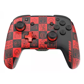 PDP REMATCH GLOW Black, Green, Red spēļu kontrolieris Nintendo Switch, Nintendo Switch OLED