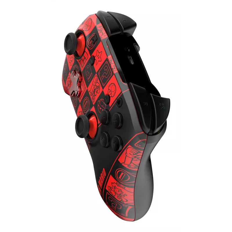 PDP REMATCH GLOW Black, Green, Red spēļu kontrolieris Nintendo Switch, Nintendo Switch OLED