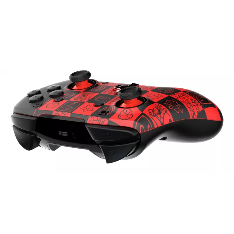 PDP REMATCH GLOW Black, Green, Red spēļu kontrolieris Nintendo Switch, Nintendo Switch OLED