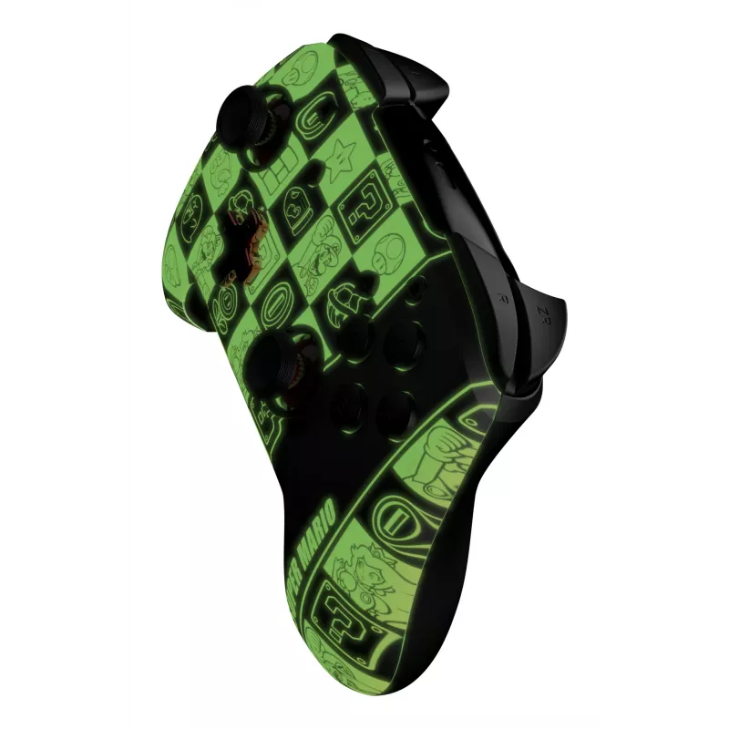 PDP REMATCH GLOW Black, Green, Red spēļu kontrolieris Nintendo Switch, Nintendo Switch OLED
