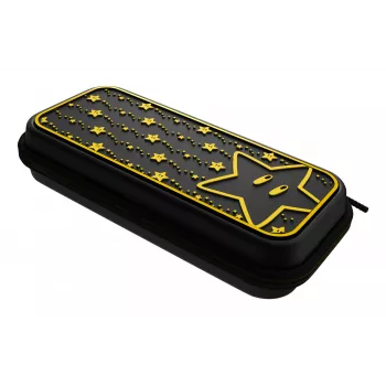 PDP Travel Case Plus GLOW Super Star – cietais maciņš Nintendo Switch, Switch Lite, OLED modelim