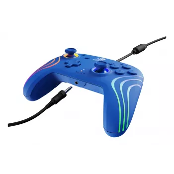 PDP Afterglow Wave Blue USB vadu spēļu kontrolieris Nintendo Switch, Nintendo Switch OLED
