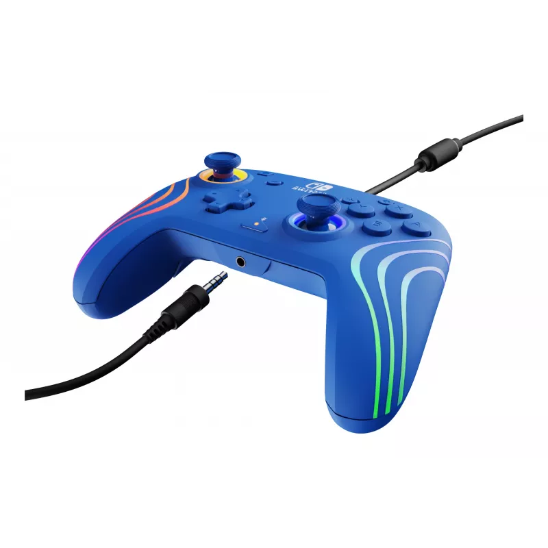 PDP Afterglow Wave Blue USB vadu spēļu kontrolieris Nintendo Switch, Nintendo Switch OLED
