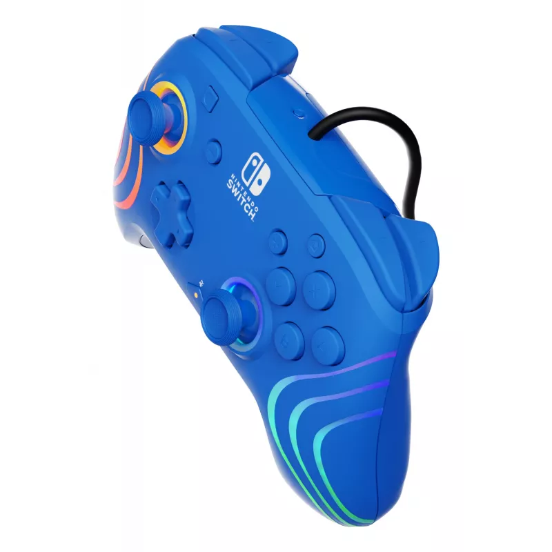 PDP Afterglow Wave Blue USB vadu spēļu kontrolieris Nintendo Switch, Nintendo Switch OLED