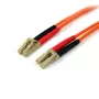 StarTech.com 10m optiskās šķiedras kabelis - daudzmodu duplekss 50/125 - LSZH lēciena vads - LC/LC