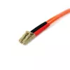 StarTech.com 10m optiskās šķiedras kabelis - daudzmodu duplekss 50/125 - LSZH lēciena vads - LC/LC