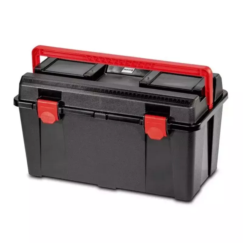 Instrumentu kārba Parat 5811000391, polipropilēns, melna/sarkana, platums 445 mm