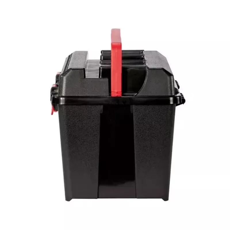 Instrumentu kārba Parat 5811000391, polipropilēns, melna/sarkana, platums 445 mm