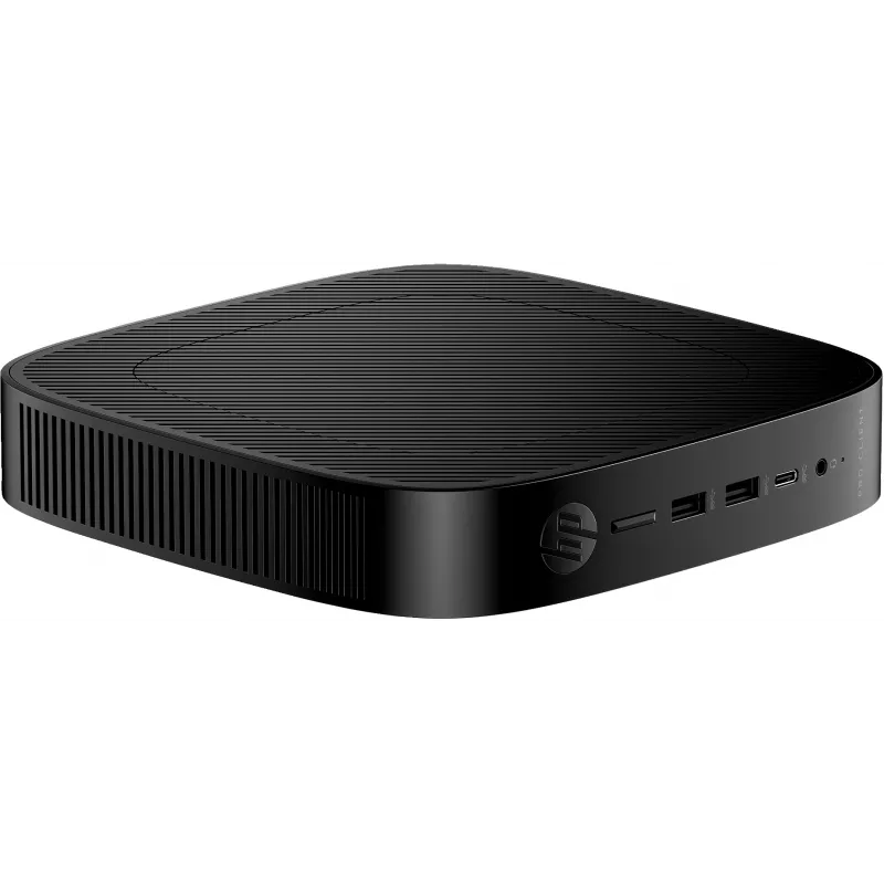 Plānais klients HP Pro t550 2 GHz Intel Celeron 4 GB RAM 32 GB eMMC Intel UHD Graphics ThinPro