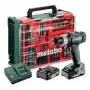 Metabo SB 18 Set bezvadu urbjmašīna ar pistoles rokturi, 1600 apgr./min, 1.3 kg