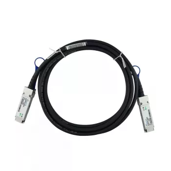 BlueOptics 693D1-BL InfiniBand/optiskās šķiedras kabelis 0.5 m QSFP28 Melns