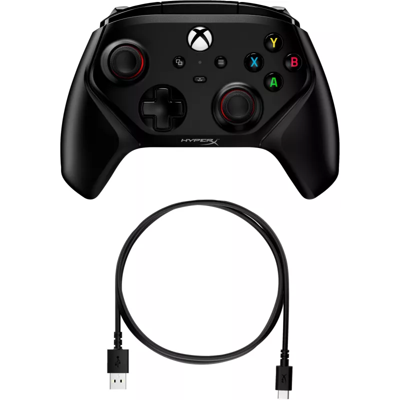 Spēļu kontrolieris HyperX Clutch Gladiate 6L366AA Melns USB vads PC Xbox One Series S X