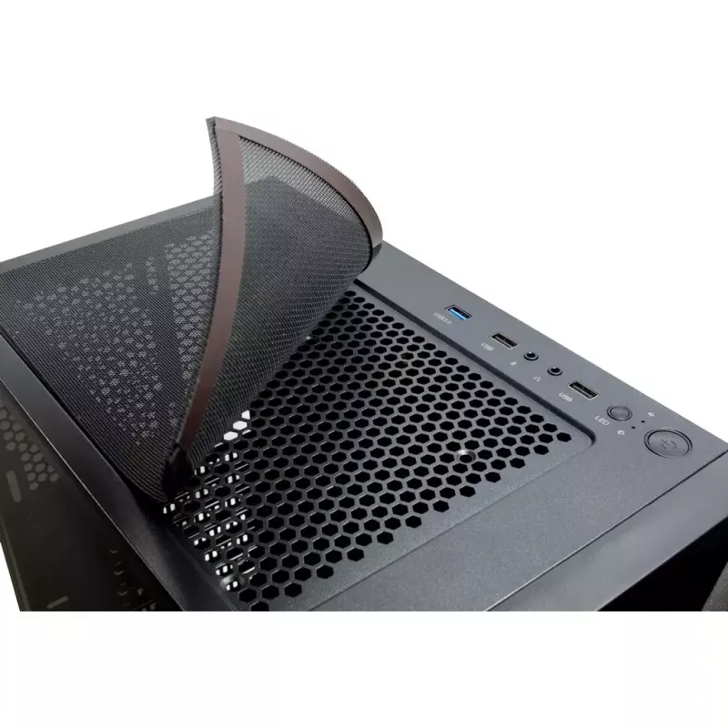 PC korpuss Inter-Tech IT-3306 CAVY Tower Melns