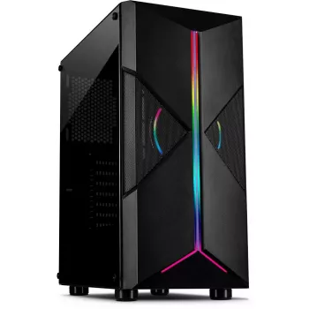 PC korpuss Inter-Tech IT-3306 CAVY Tower Melns