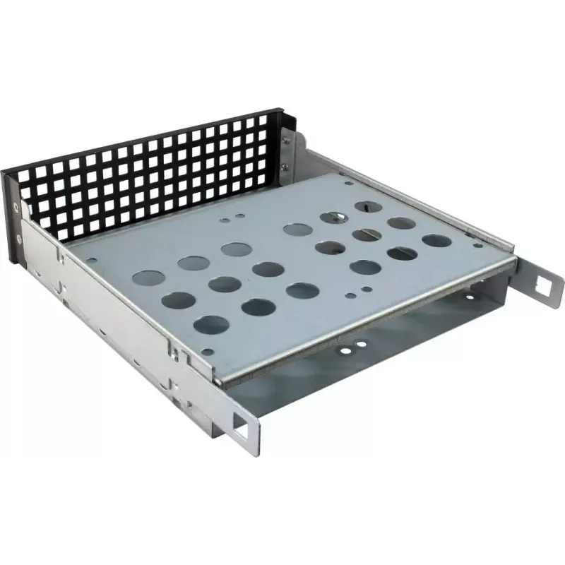 Servera korpuss Inter-Tech 1U-10265 Rack Melns
