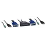 KVM slēdzis Inter-Tech KVM-LS-21JA Melns
