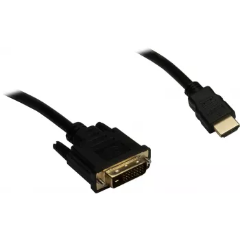 Interfeisa adapteris INTER-TECH KT-150D — RJ-45 (sieviete) uz DVI‑D, vadu, max 1980×1080, komplektā USB A–B kabelis, metāls, melns