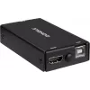 INTER-TECH KT-150H KVM saskarnes adapteris RJ-45 (saimnieks) uz HDMI izeju, vadu, maks. 1980×1080, metāls, melns