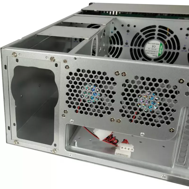 HDD korpuss Inter-Tech 4U-4724 Pelēks 2.5/3.5 collu