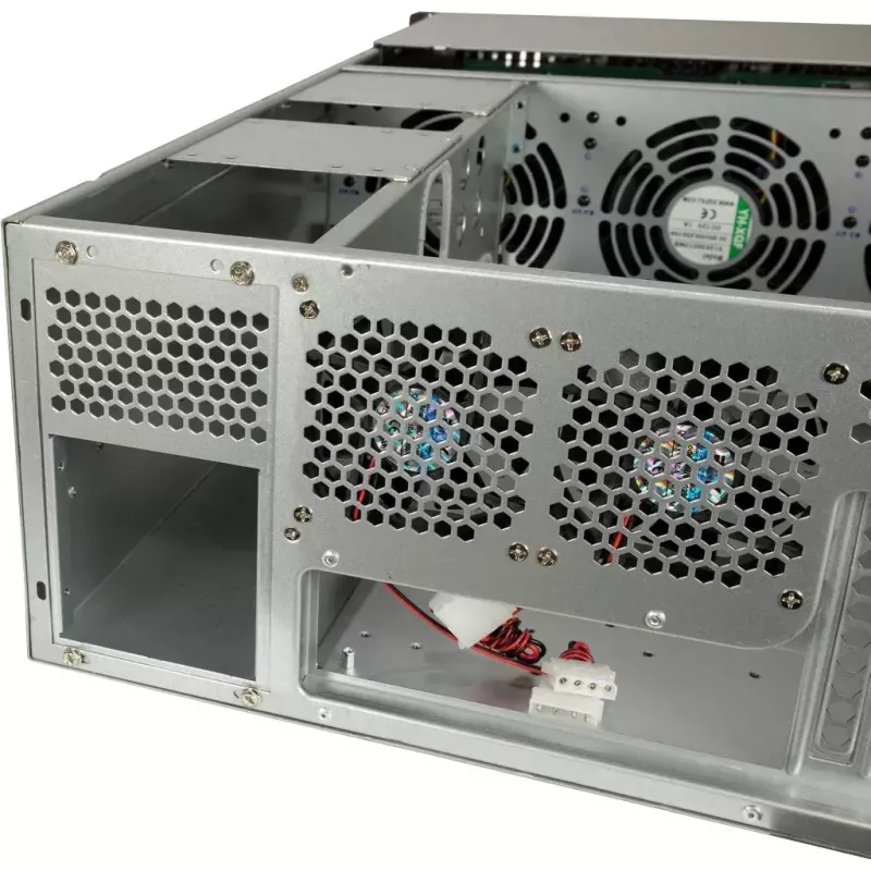 HDD korpuss Inter-Tech 4U-4724 Pelēks 2.5/3.5 collu