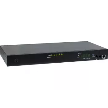 PDU Inter-Tech SD-1688 8 AC kontaktligzdas Tērauds Melns