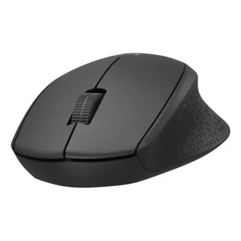 Logitech M330 SILENT PLUS — bezvadu optiskā pele, RF, labā roka, 1000 DPI, 3 pogas, ritenītis, melna, ar bateriju